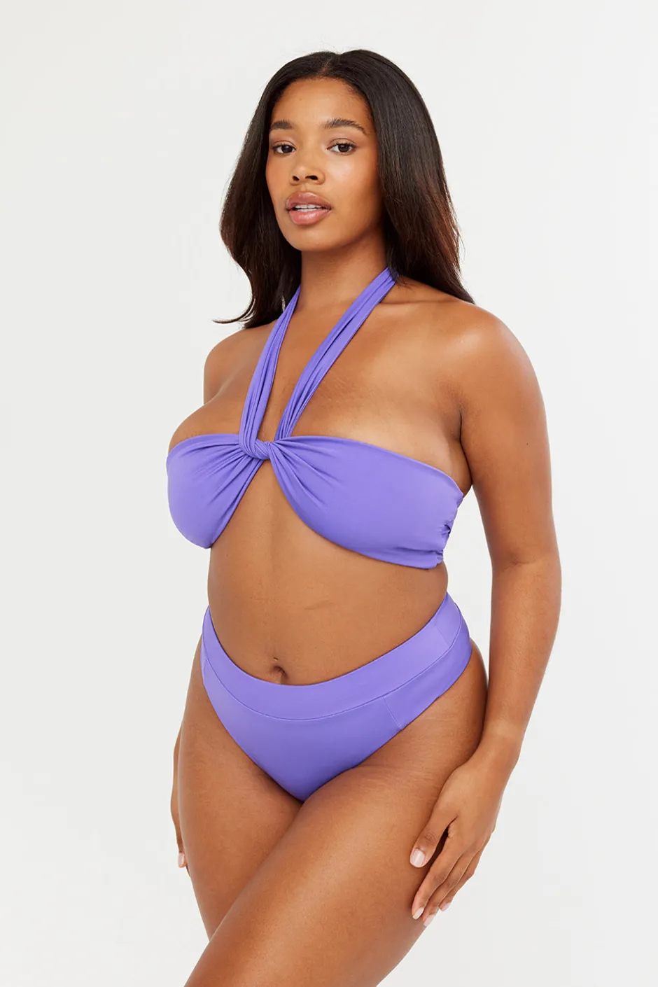TALA Swimwear*Antibes Multiway Bandeau Bikini Top - Thistle