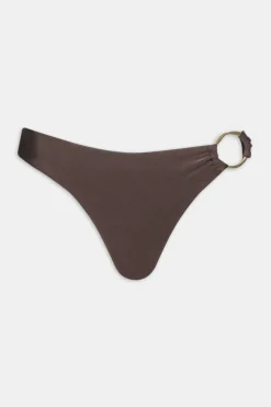 TALA Swimwear*Asymmetric Gold Ring Bikini Bottom -