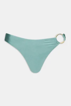 TALA Swimwear*Asymmetric Gold Ring Bikini Bottom -