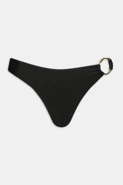 TALA Swimwear*Asymmetric Gold Ring Bikini Bottom -
