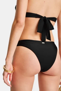 TALA Swimwear*Asymmetric Gold Ring Bikini Bottom -