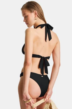 TALA Swimwear*Asymmetric Gold Ring Bikini Bottom -