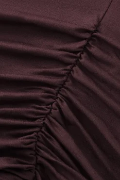 TALA Tops*365 Asymmetric Ruched Side Top -