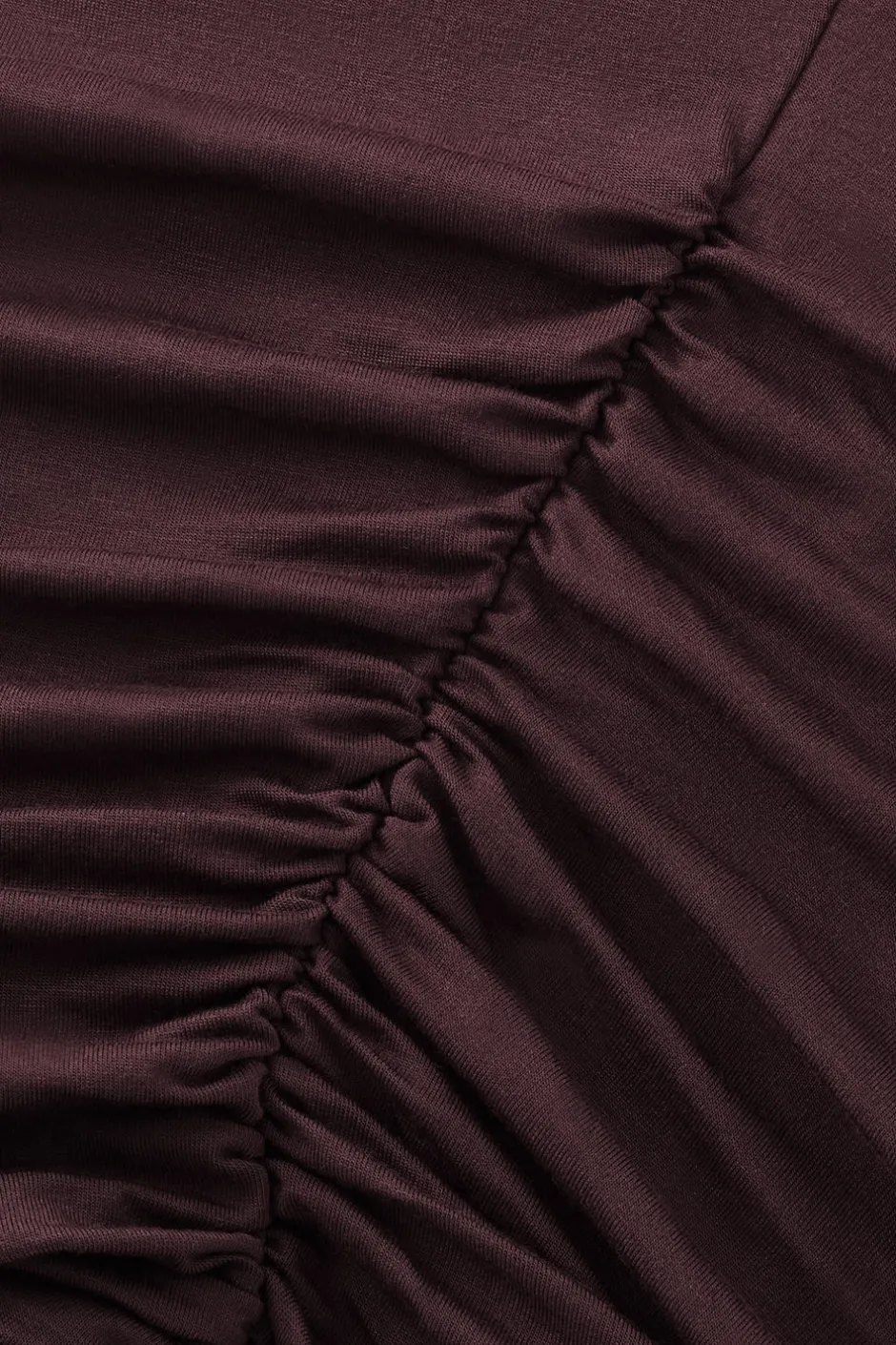 TALA Tops*365 Asymmetric Ruched Side Top -