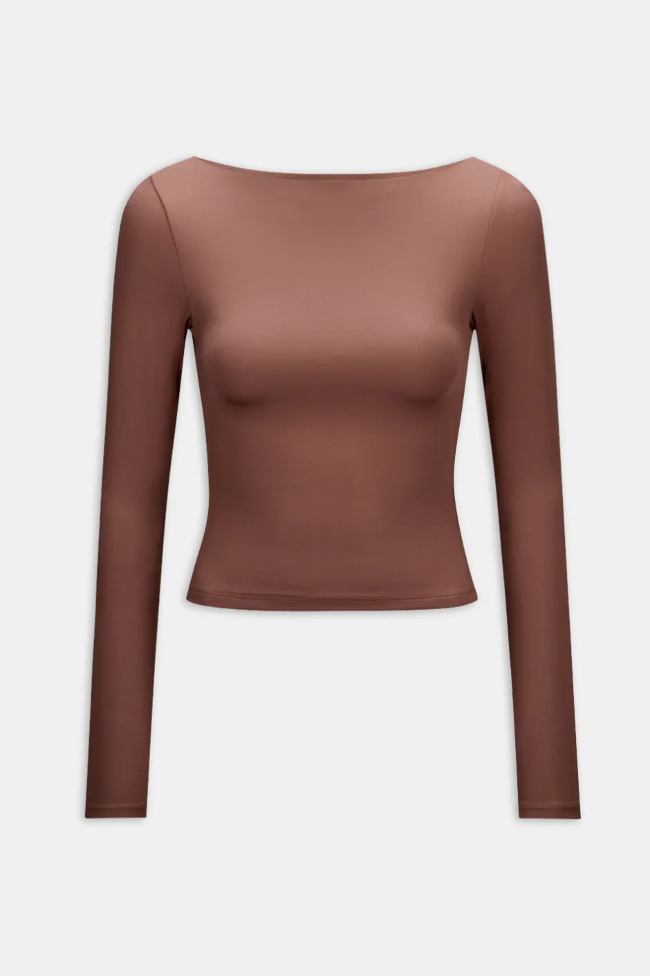 TALA Tops*365 Boat Neck Long Sleeve Top -