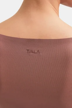 TALA Tops*365 Boat Neck Long Sleeve Top -