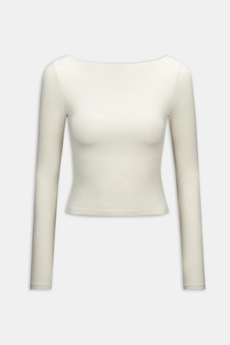 TALA Tops*365 Boat Neck Long Sleeve Top -