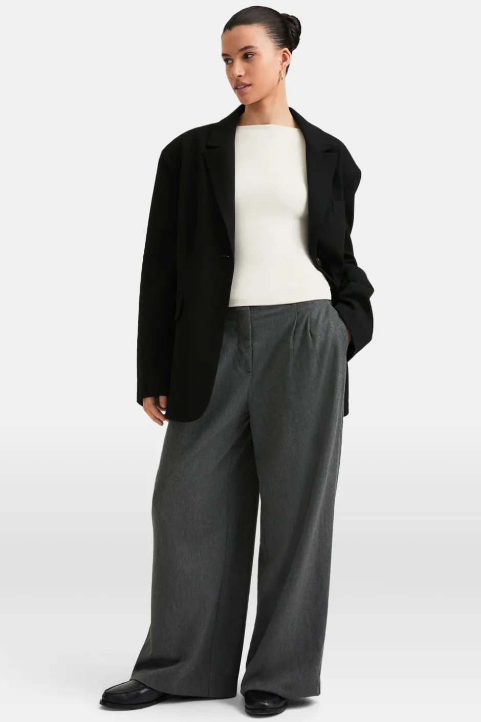 TALA Tops*365 Boat Neck Long Sleeve Top -