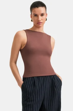 TALA Tops*365 Boat Neck Tank -