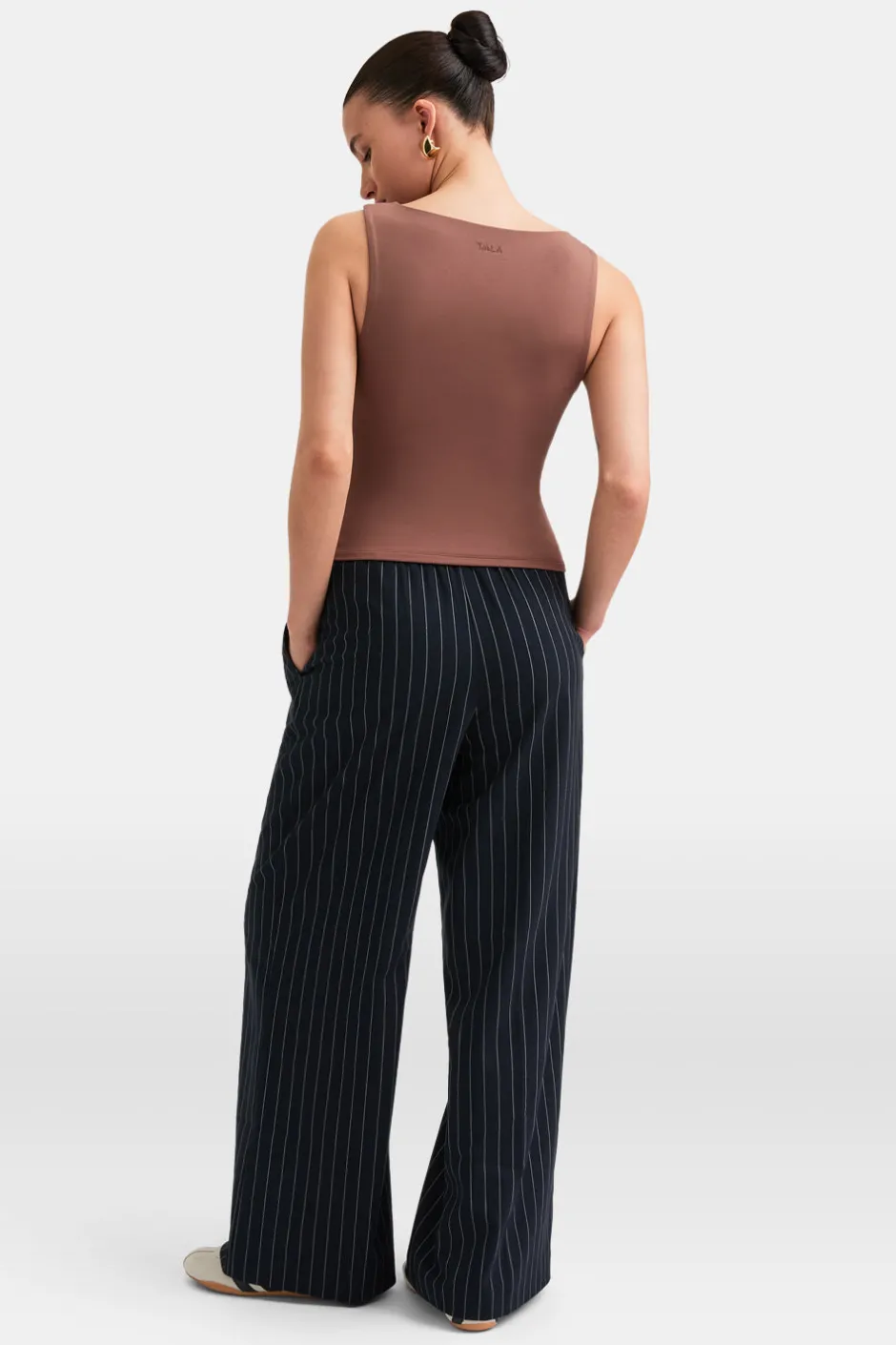 TALA Tops*365 Boat Neck Tank -