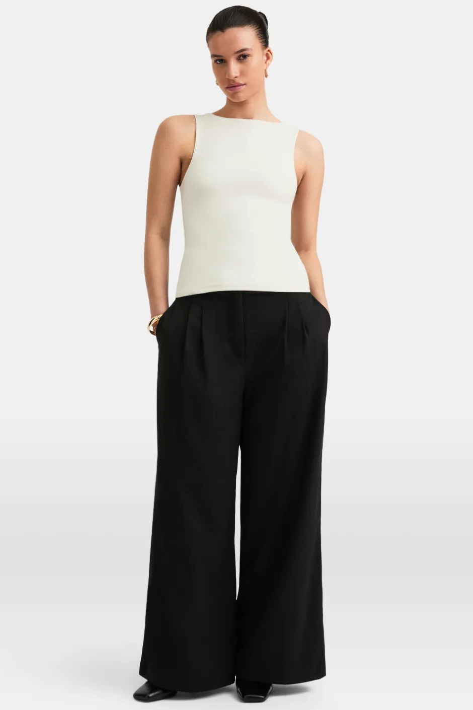 TALA Tops*365 Boat Neck Tank -