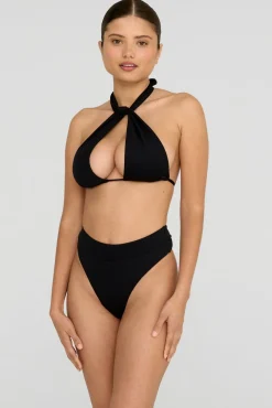 TALA Swimwear*Celeste Multiway Halter Bikini Top - Shadow