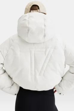 TALA Coats / Jackets*Cocoon T Logo Reversible Puffer Jacket - Coconut Milk