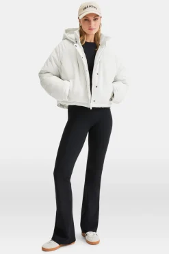 TALA Coats / Jackets*Cocoon T Logo Reversible Puffer Jacket - Coconut Milk