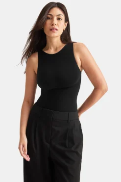 TALA Bodysuits|Tops*365 Contour Boat Neck Bodysuit -