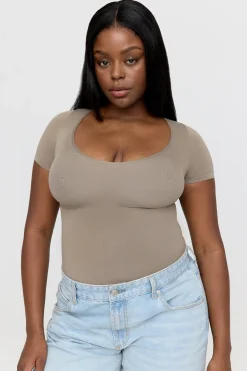 TALA Tops|Bodysuits*365 Contour Short Sleeve Bodysuit -