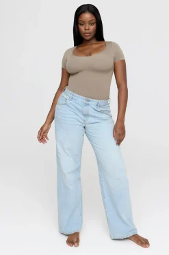 TALA Tops|Bodysuits*365 Contour Short Sleeve Bodysuit -
