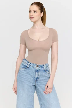 TALA Bodysuits|Tops*365 Contour Short Sleeve Bodysuit -