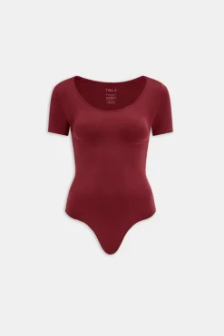 TALA Bodysuits|Tops*365 Contour Short Sleeve Shaping Bodysuit -