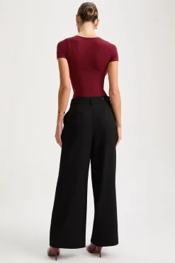 TALA Bodysuits|Tops*365 Contour Short Sleeve Shaping Bodysuit -