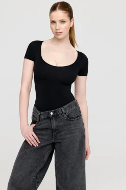 TALA Bodysuits|Tops*365 Contour Short Sleeve Shaping Bodysuit -