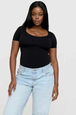 TALA Bodysuits|Tops*365 Contour Short Sleeve Shaping Bodysuit -