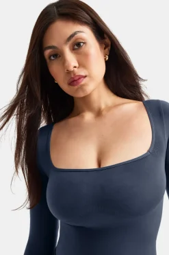 TALA Bodysuits|Tops*365 Contour Square Neck Bodysuit -