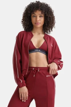 TALA Coats / Jackets*Contrast Piping Track Jacket -