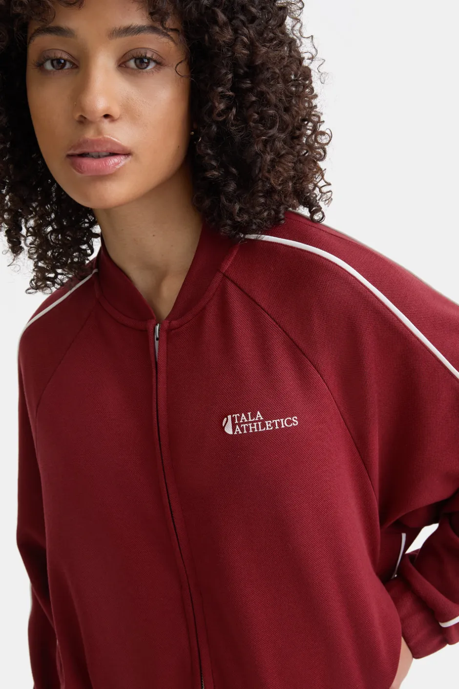TALA Coats / Jackets*Contrast Piping Track Jacket -