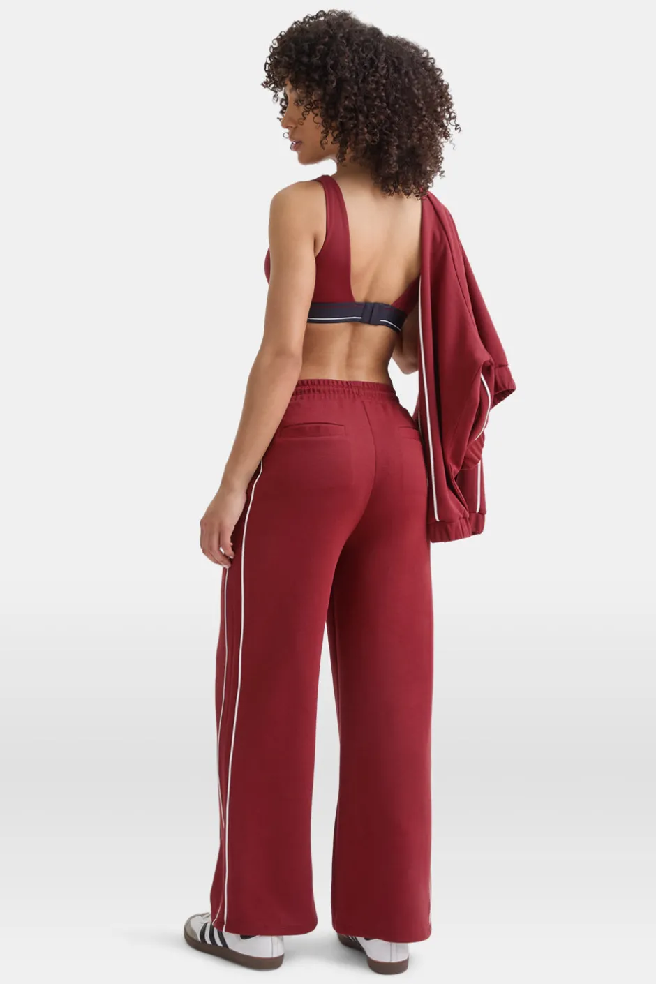 TALA Trousers|Joggers*Contrast Piping Track Pant -