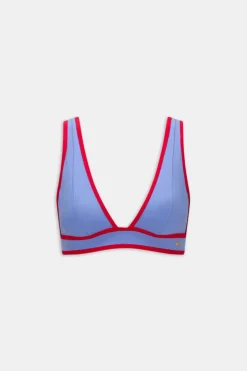 TALA Swimwear*Contrast Plunge Bikini Top -
