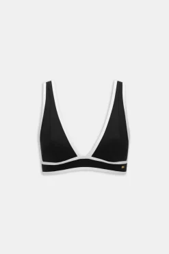 TALA Swimwear*Contrast Plunge Bikini Top -
