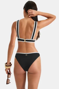 TALA Swimwear*Contrast Plunge Bikini Top -