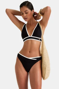 TALA Swimwear*Contrast Wrap Waist Bikini Bottom -