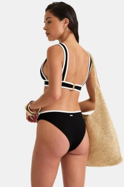 TALA Swimwear*Contrast Wrap Waist Bikini Bottom -