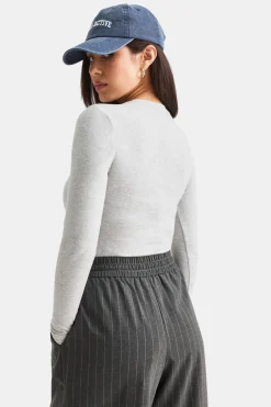 TALA Tops*365 Core Cotton Long Sleeve T-Shirt -