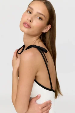 TALA The Bridal Edit|Swimwear*Corsica Contrast Trim Multiway Swimsuit -