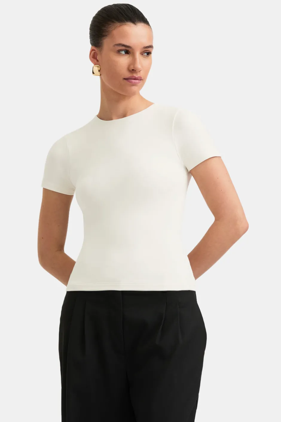 TALA Tops|The Bridal Edit*365 Crew Neck Short Sleeve T-Shirt -