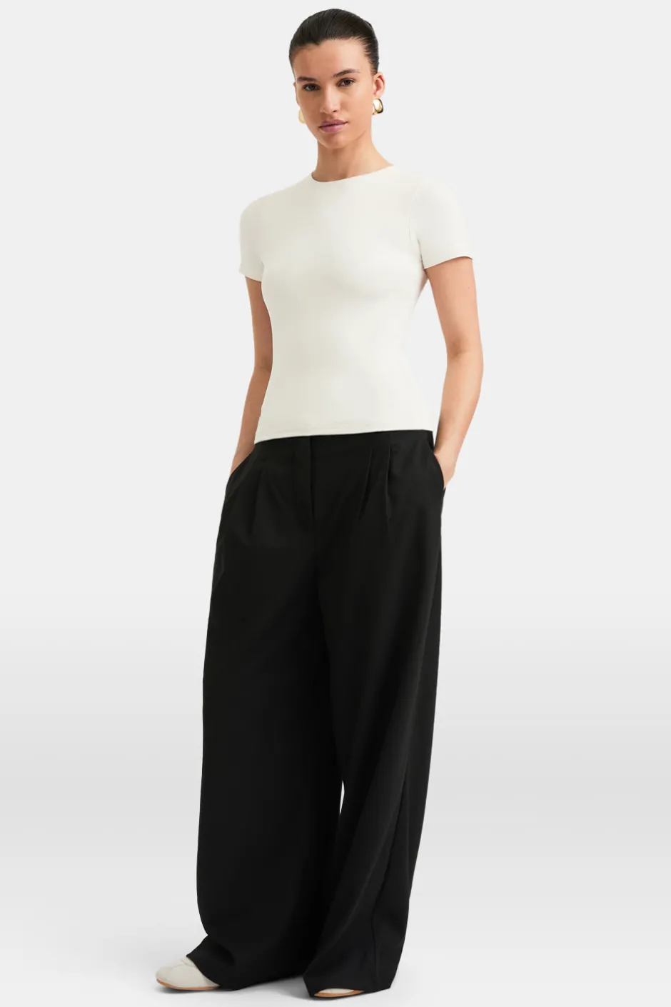 TALA Tops|The Bridal Edit*365 Crew Neck Short Sleeve T-Shirt -