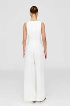 TALA The Bridal Edit*Cyprus Linen Blend Tailored Waistcoat -