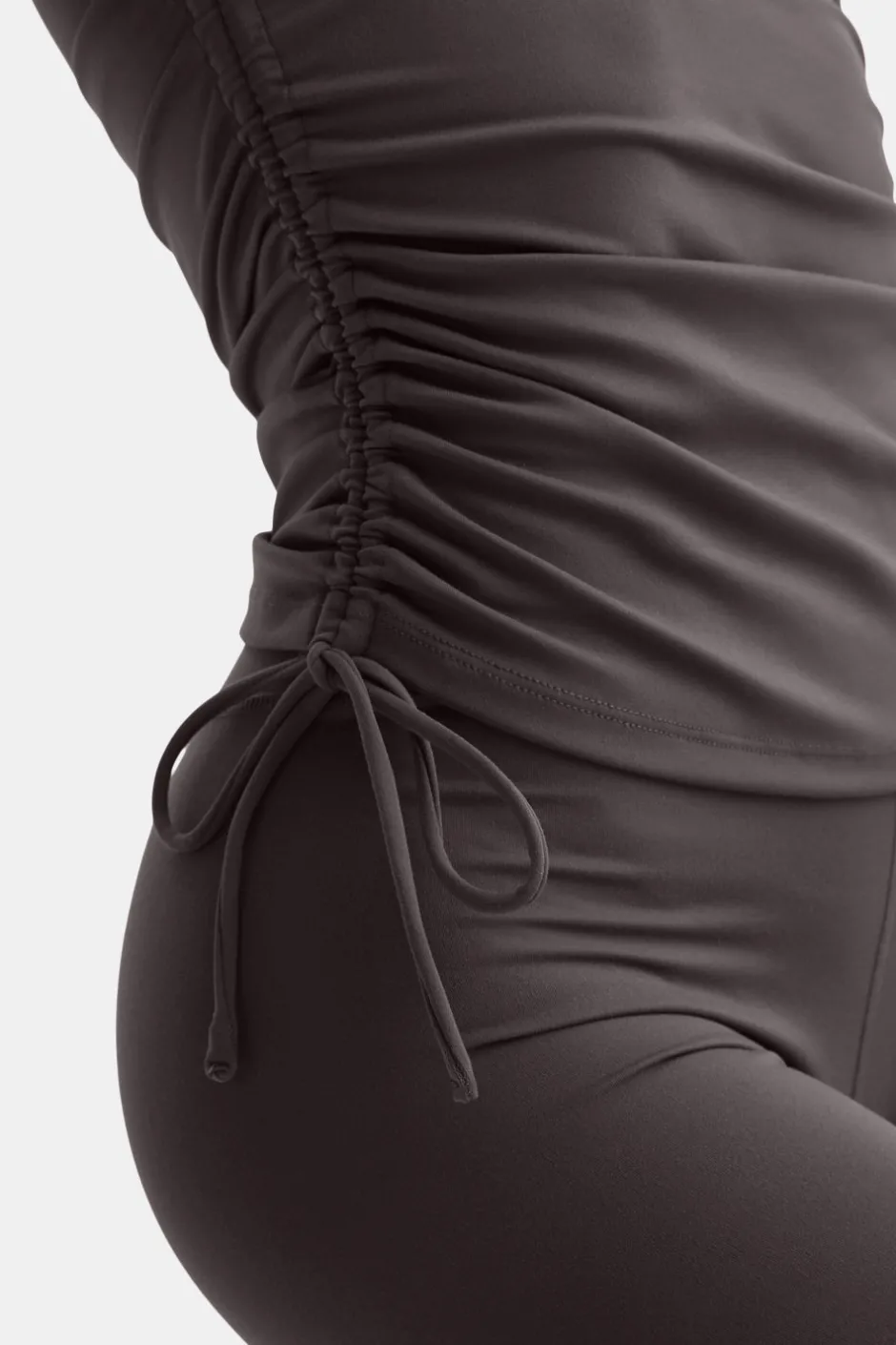 TALA Coffee Dates|Yoga / Pilates*DayFlex Adjustable Side Tie Vest - Cool Espresso