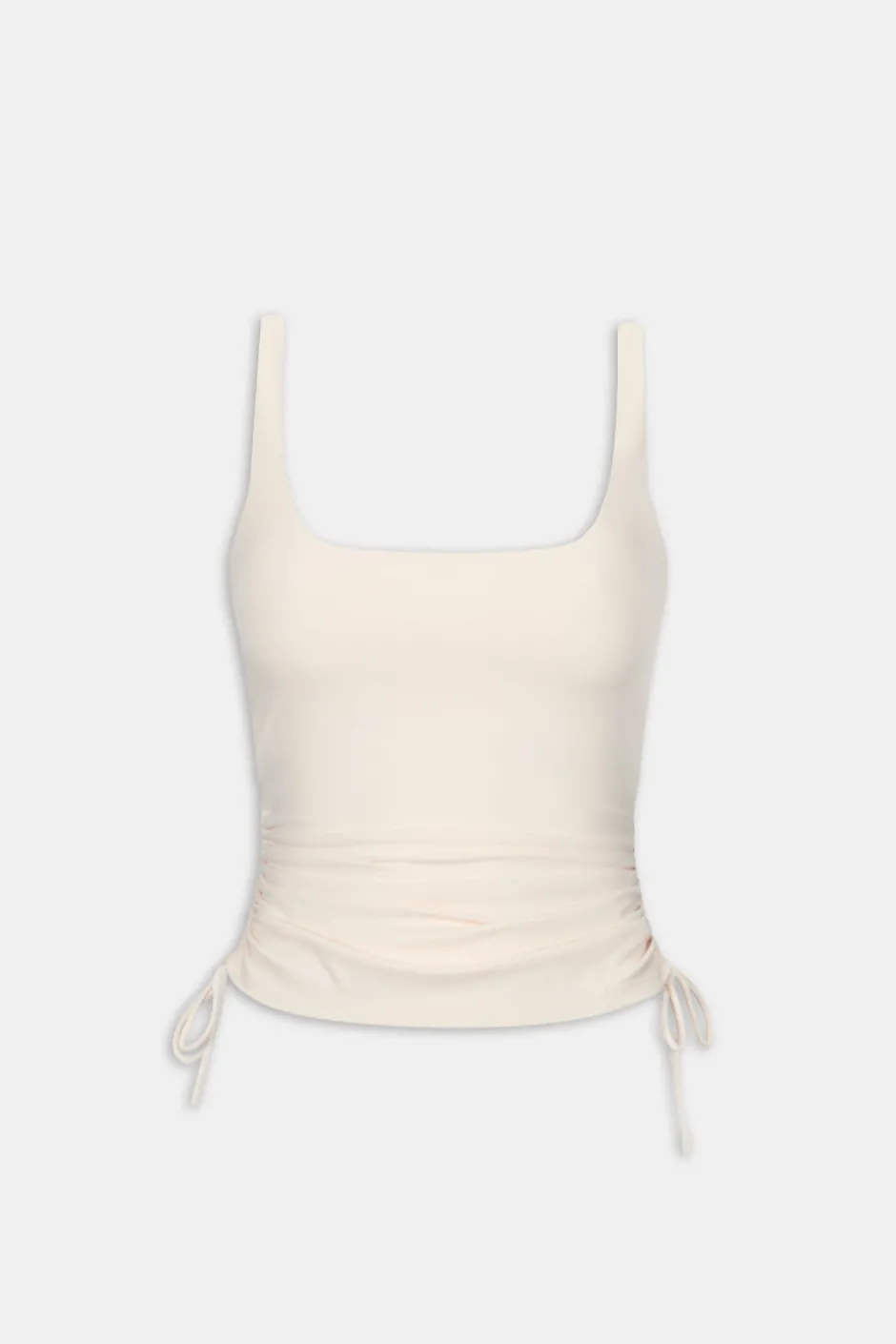 TALA Coffee Dates|Yoga / Pilates*DayFlex Adjustable Side Tie Vest - Buttermilk
