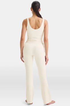 TALA Coffee Dates|Yoga / Pilates*DayFlex Adjustable Side Tie Vest - Buttermilk