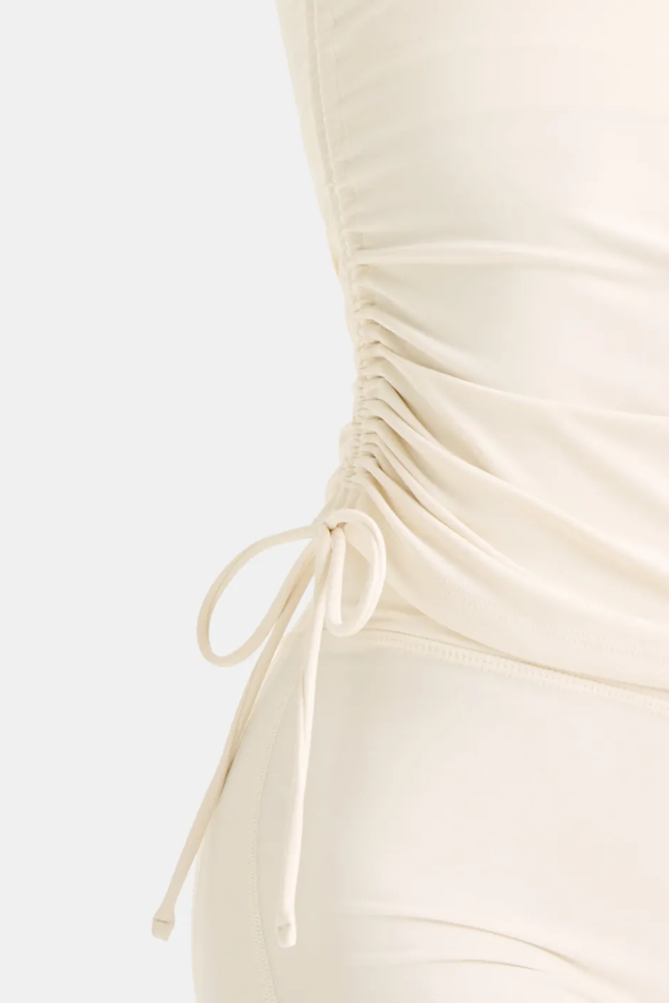 TALA Coffee Dates|Yoga / Pilates*DayFlex Adjustable Side Tie Vest - Buttermilk