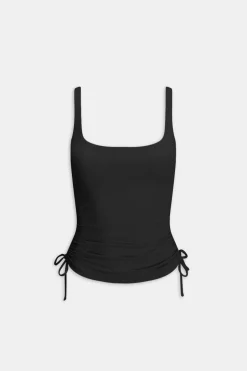TALA Coffee Dates|Yoga / Pilates*DayFlex Adjustable Side Tie Vest - Shadow