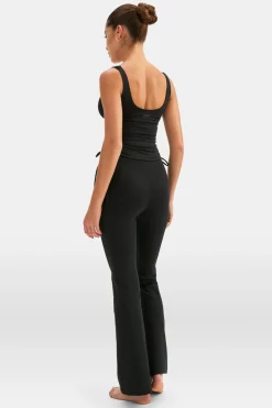 TALA Coffee Dates|Yoga / Pilates*DayFlex Adjustable Side Tie Vest - Shadow