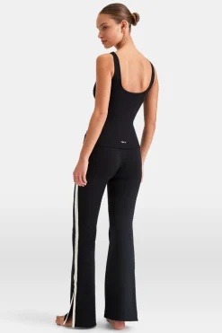 TALA Coffee Dates|Yoga / Pilates*DayFlex Built-In Support Essential Square Neck Vest - Shadow