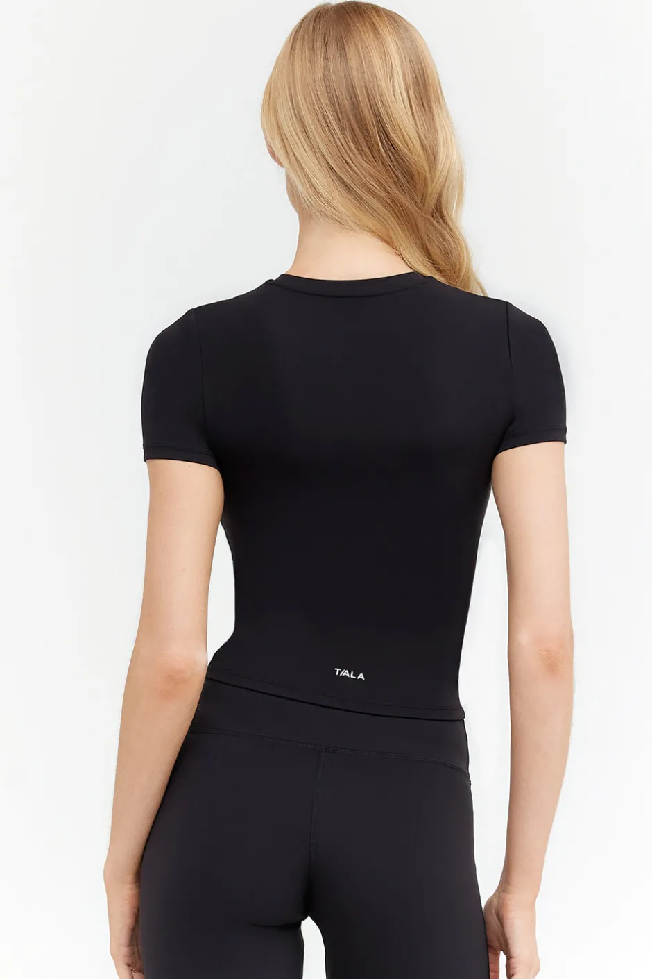 TALA Coffee Dates|Yoga / Pilates*DayFlex Built-In Support Essential T-Shirt - Shadow