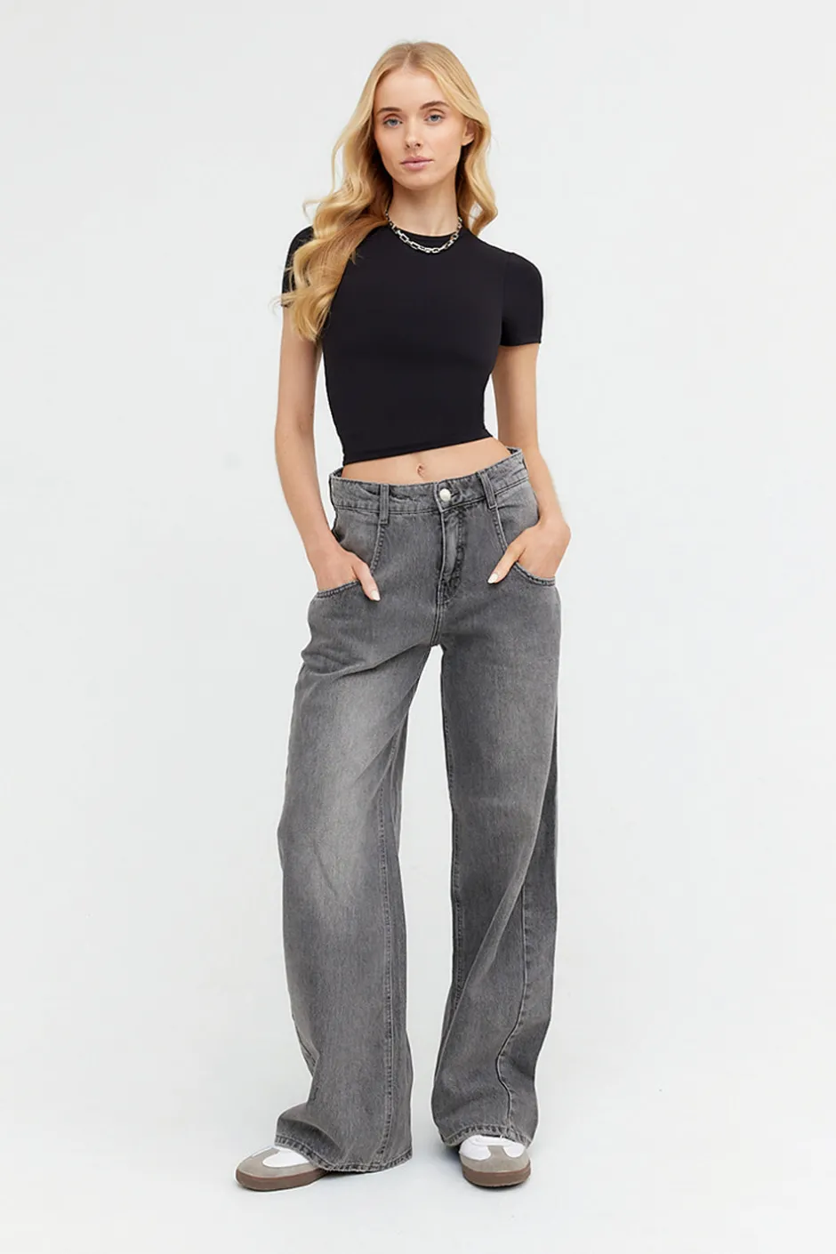 TALA Coffee Dates|Yoga / Pilates*DayFlex Built-In Support Essential T-Shirt - Shadow