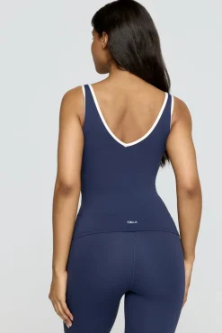 TALA Coffee Dates|Yoga / Pilates*DayFlex Built-In Support Plunge Neck Vest -